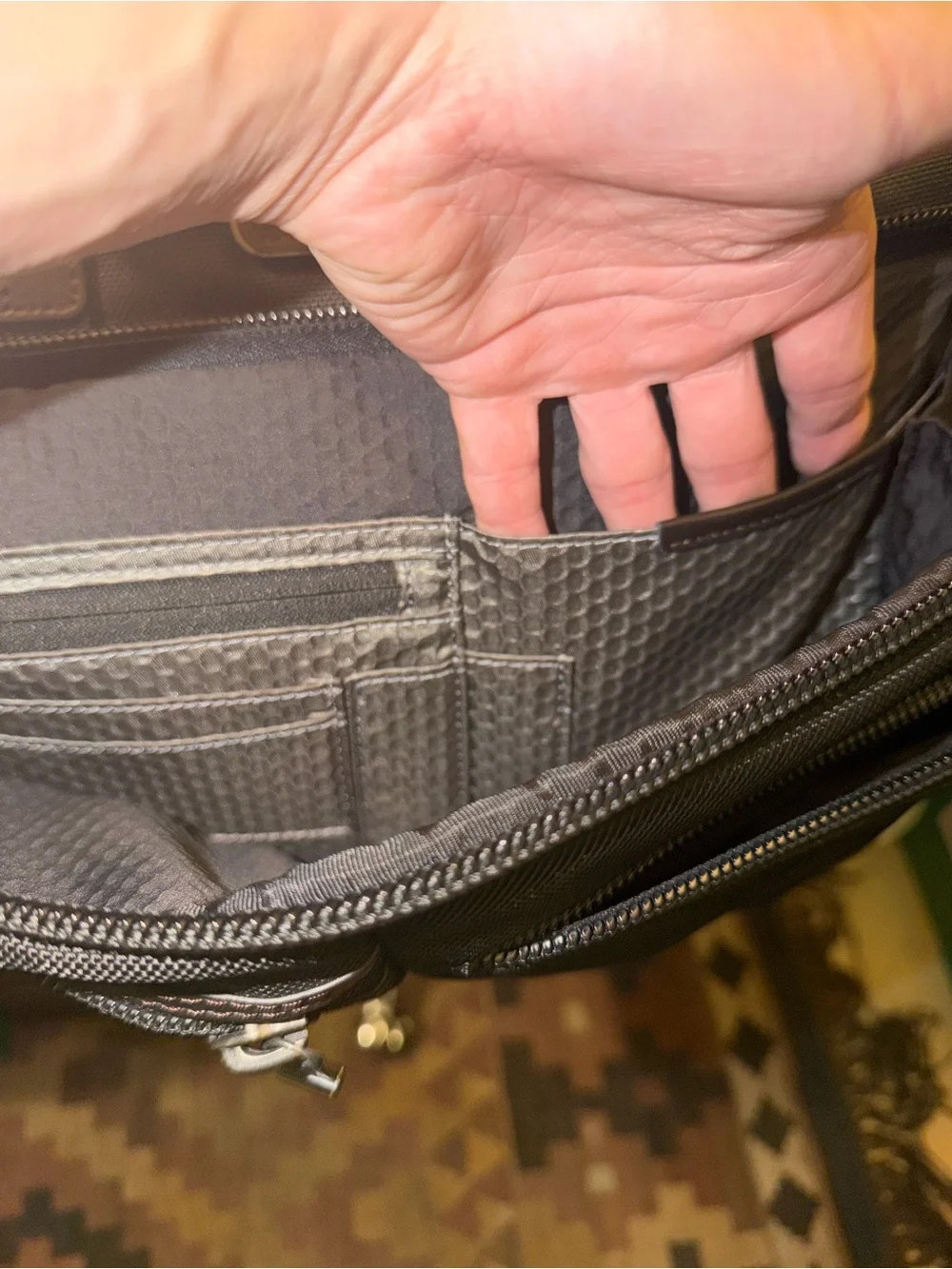 Tumi Alpha Bravo Anderson slim Briefcase